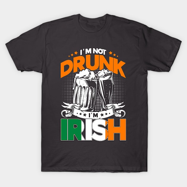 Irishmen Drinking Team Ireland T-Shirt by Toeffishirts